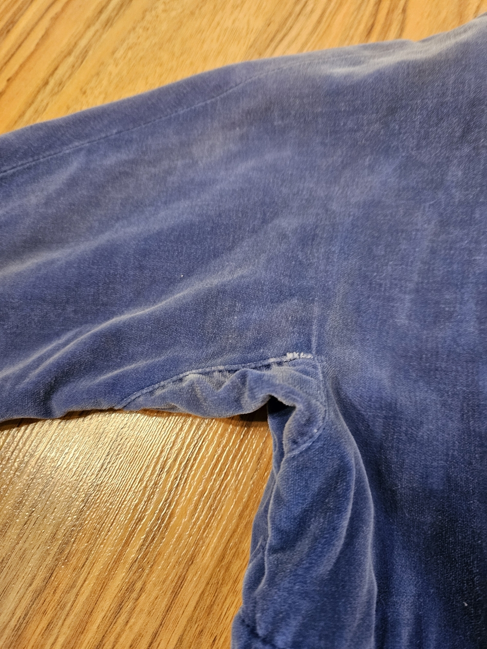 Vintage 1950-60s Jonathan Logan Blue Velvet Dress - Picture 13 of 15